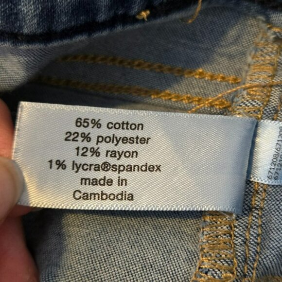 Lane Bryant 20 Jegging High-Rise Super Stretch Medium Wash - Picture 4 of 5